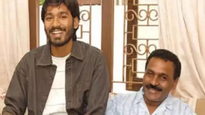 Kasthuri Raja and Dhanush